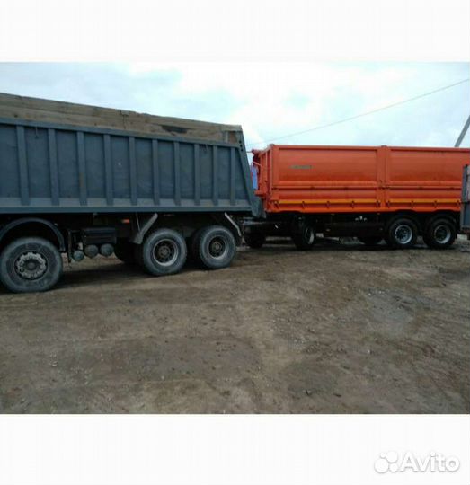 Услуги зерновозов, грузоперевозки межгород