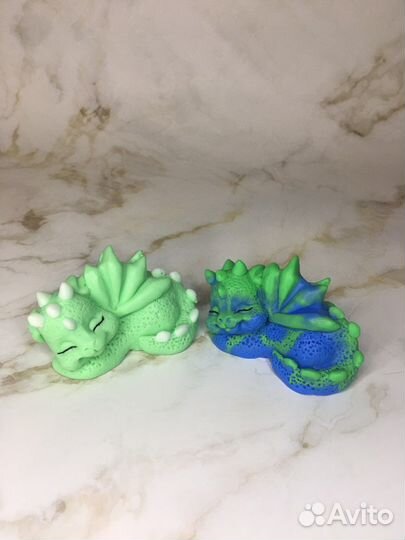 Мыло ручной работы дракон