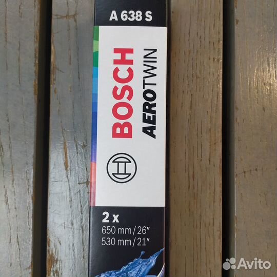 Щетки стеклоочистителя bosch aerotwin A638S