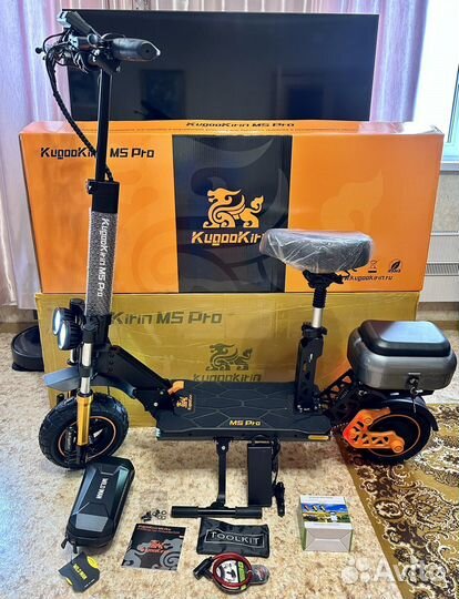 Электросамокат kugoo kirin m5 pro новый