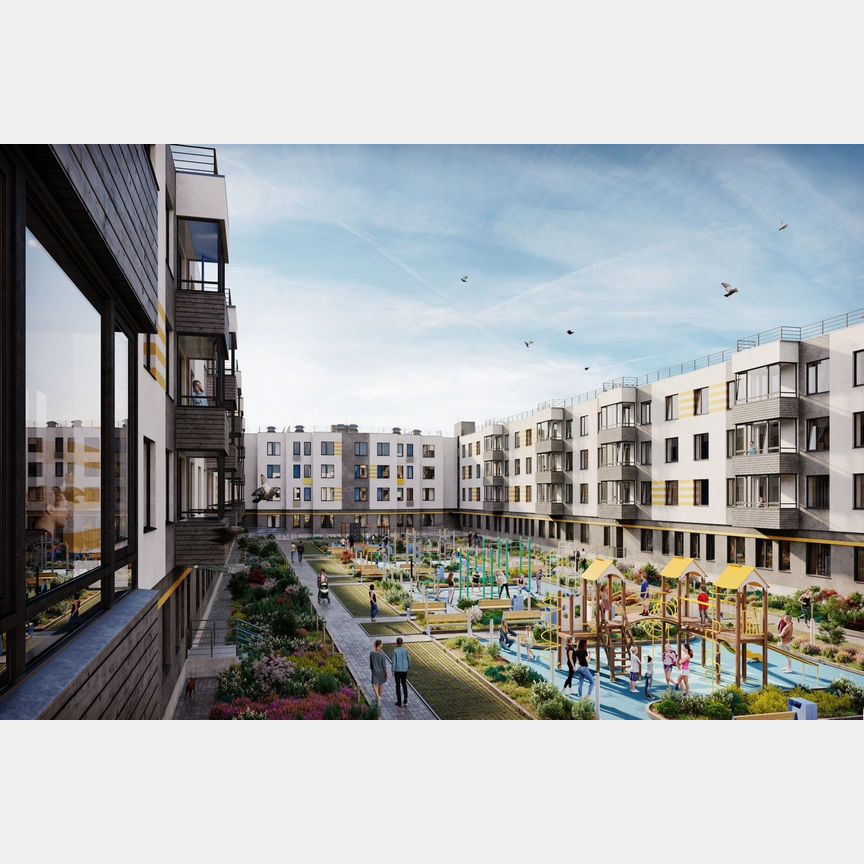 1-к. квартира, 35,6 м², 4/4 эт.