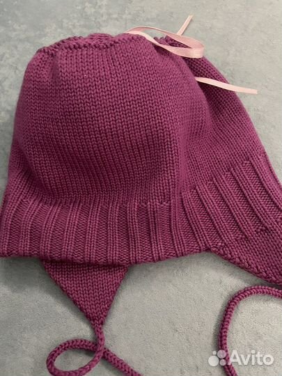 Шапка зимняя меринос