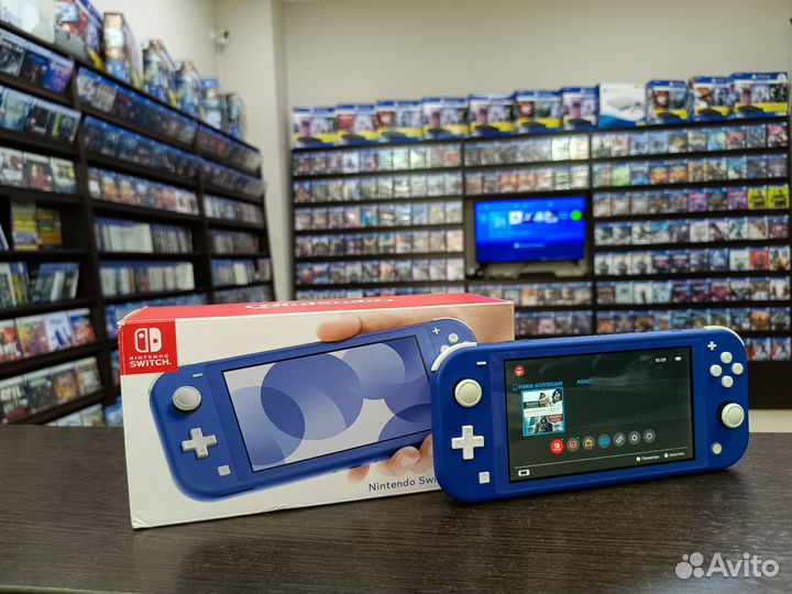 Nintendo Switch Lite синий 32 GB