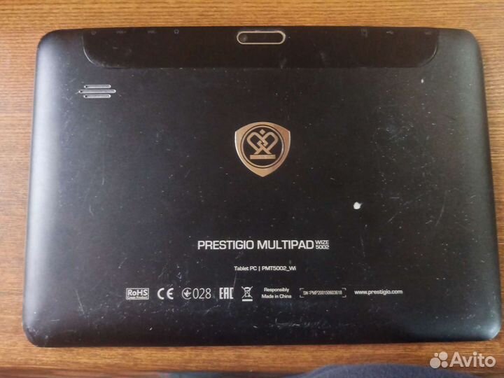 Планшет prestigio multipad wize 5002