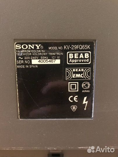 Телевизор sony