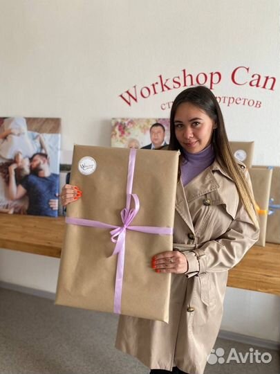 Портреты на холсте