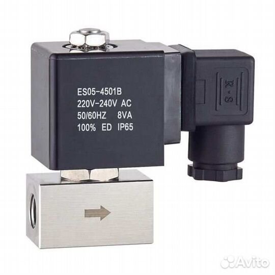 Клапан электромагнитный высокого дав-я 1/4 220/24