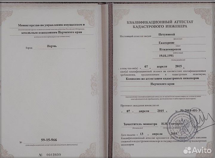 Кадастровый инженер, проект планировки территории