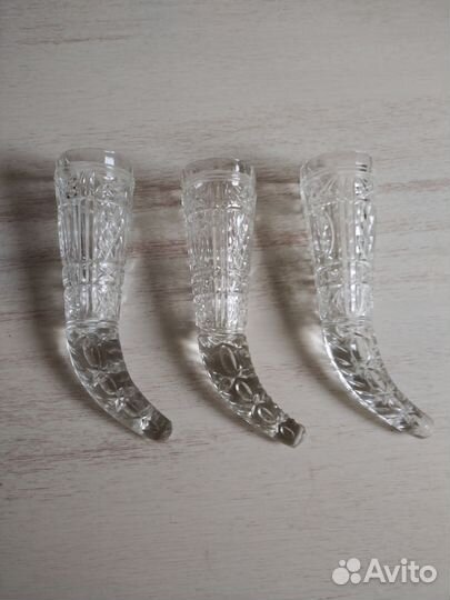 Хрустальный рог СССР набор