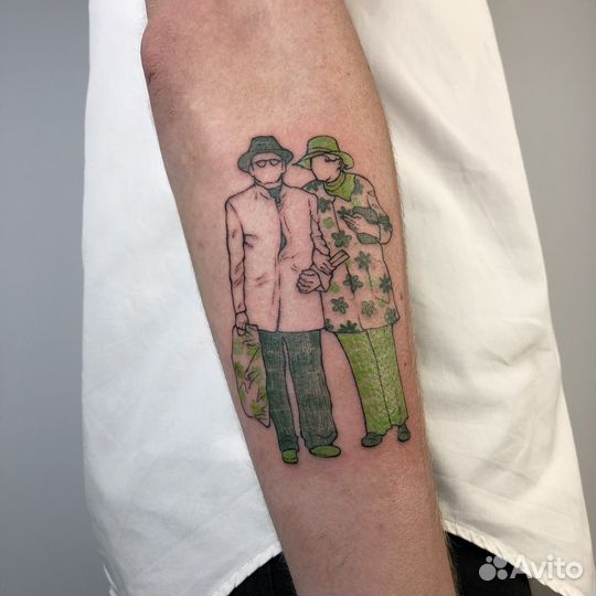 Ищу моделей на тату по моему эскизу (1 фото)