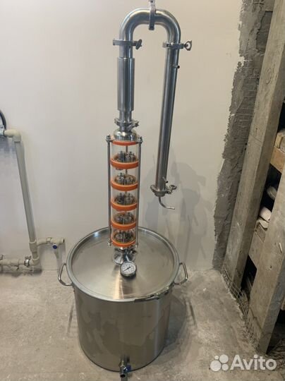 Колонна колпачковая, царга-диоптр