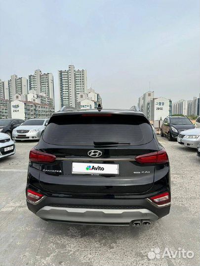 Hyundai Santa Fe 2.2 AT, 2019, 55 000 км