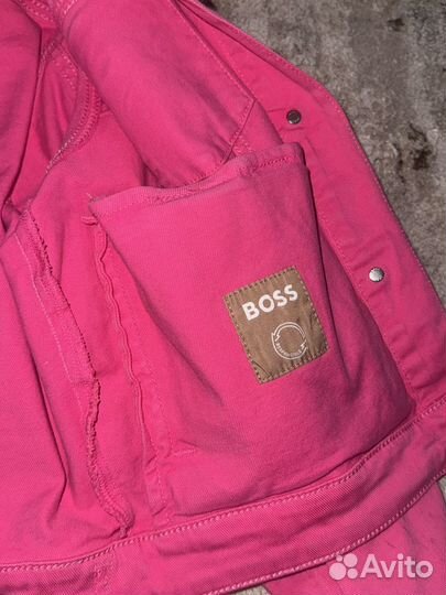 Джинсовая куртка hugo boss