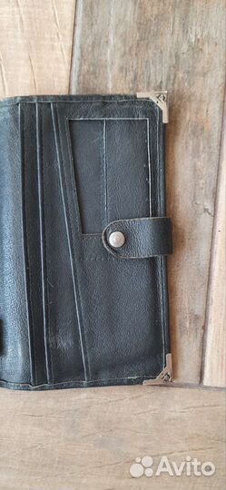 Бумажник мужской натуральная кожа