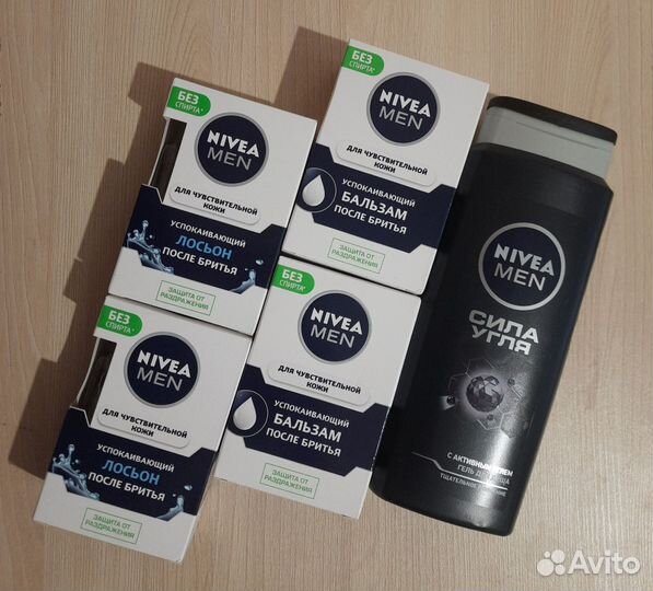 Гель и пена для бритья/Лосьон/Гель для душа Nivea