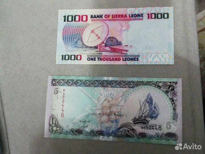 Купюры разных стран