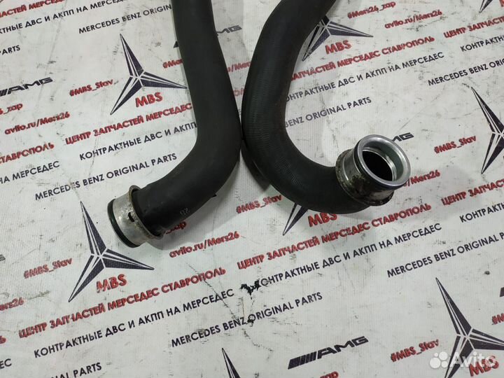 Патрубок охлаждения m642 w211 Mercedes