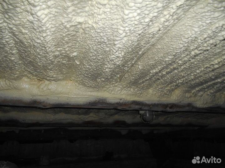 Утепление пенополиуретаном подвала