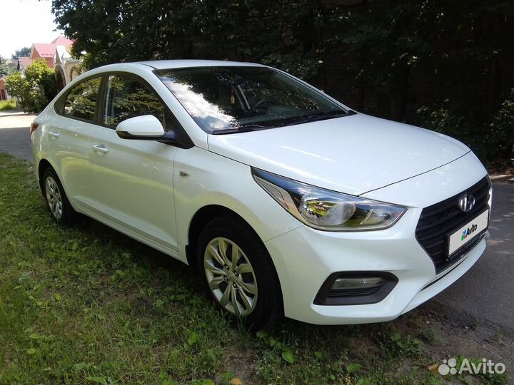 Hyundai Solaris 1.6 МТ, 2018, 65 000 км