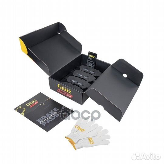 Колодки тормозные дисковые GIJ09416C ganz