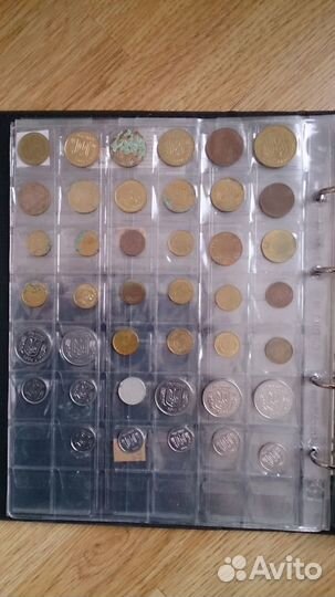 Иностранные монеты 1968-2017 гг (84 штуки)