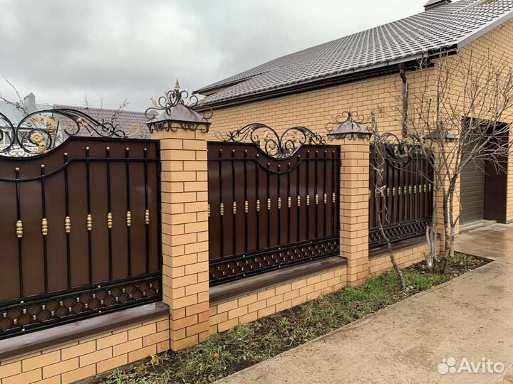Ворота кованые, заборы