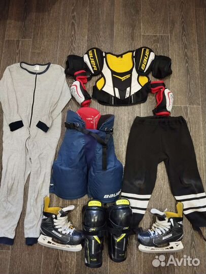 Детская хоккейная форма б/у от 4 до 7 лет