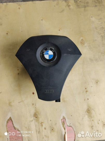 Подушка безопасности водителя бмв Е60