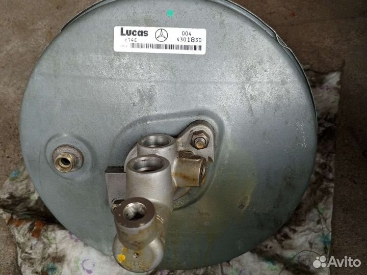 Вакуумный усилитель тормозов mercedes