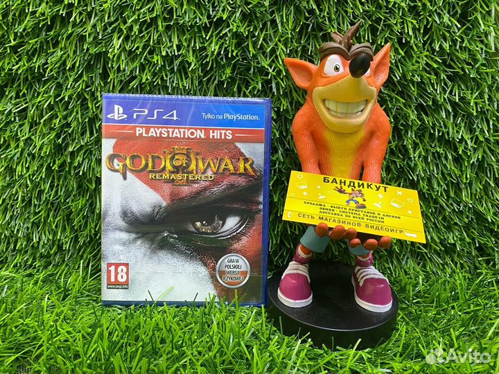 God of war 3 remastered (Новый) ps4