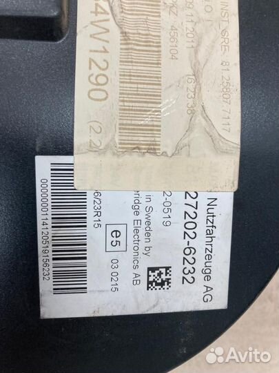 Панель приборов MAN 81272026232