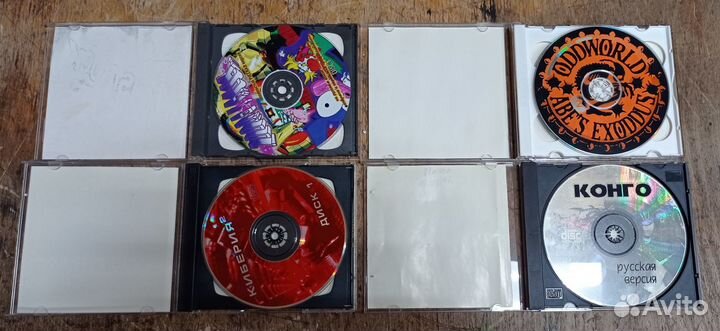 CD диски с играми