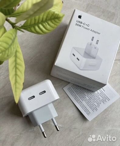Apple адаптер 35w