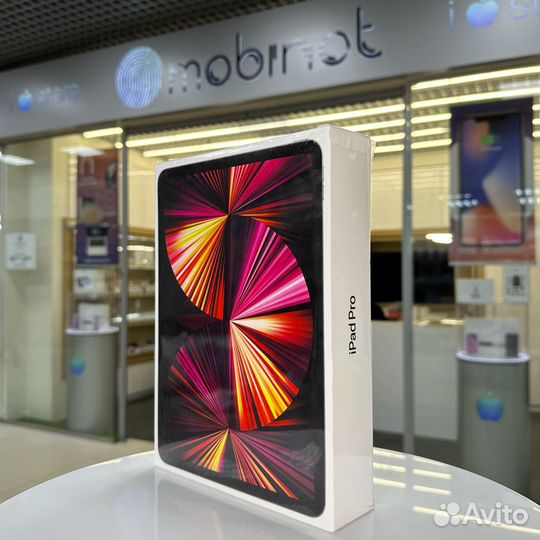 iPad Pro 11 М1 2021 128Gb WiFi Серебристый mhqt3 Е