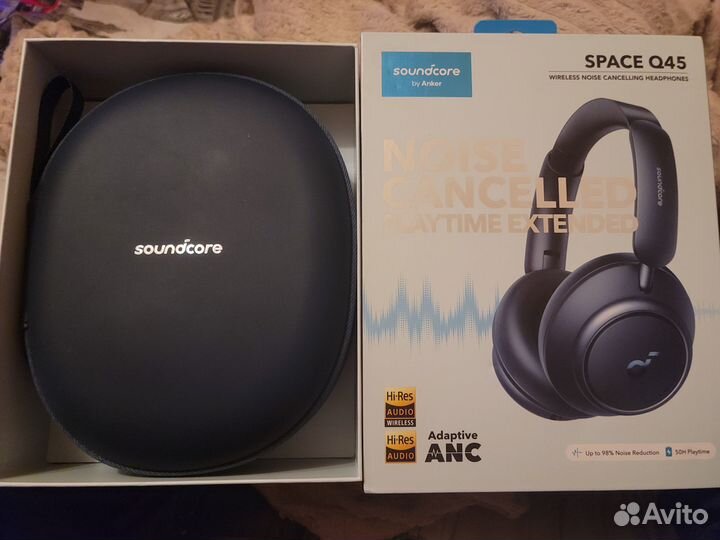 Беспроводные наушники anker soundcore q45