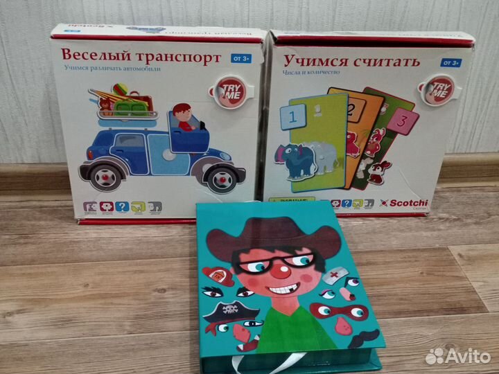 Развивающие игры Scotchy магнит пазл Imaginarium