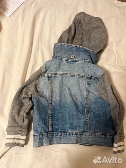 Джинсовая детская кофта