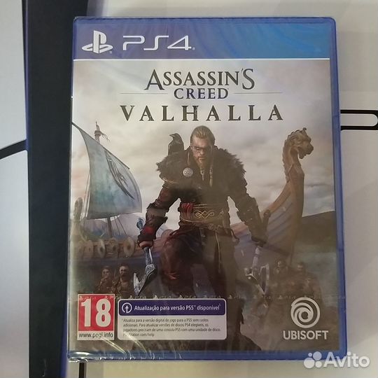 Assassins creed valhalla ps4 диск