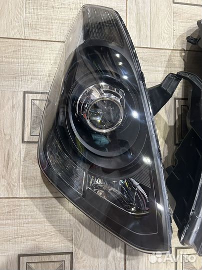 Фары hyundai grand starex bi LED
