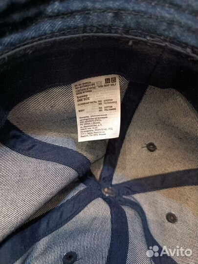 Джинсовая панама Uniqlo