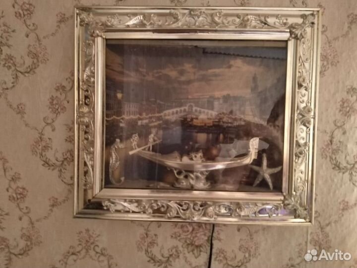 Картина СССР с подсветкой