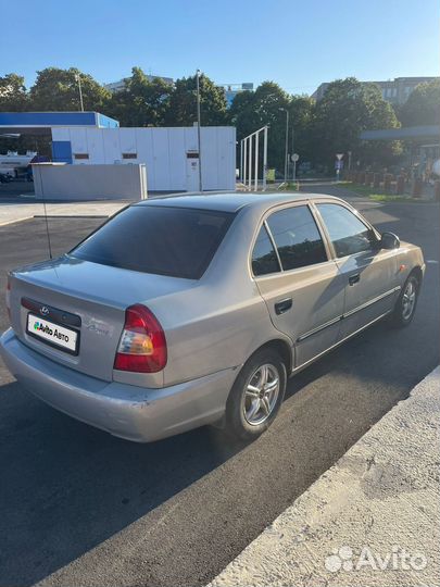 Hyundai Accent 1.5 МТ, 2008, 204 000 км