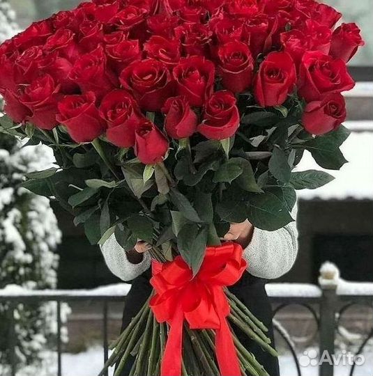 Высокие розы Букеты с доставкой