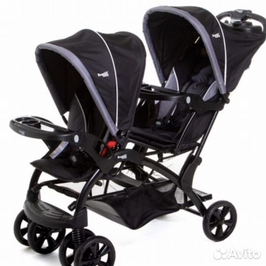 Прогулочная коляска для двойни или погодок