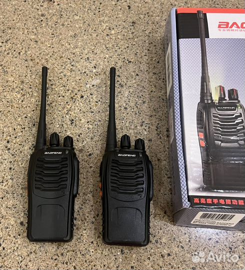 Рации baofeng bf 888s, 2шт
