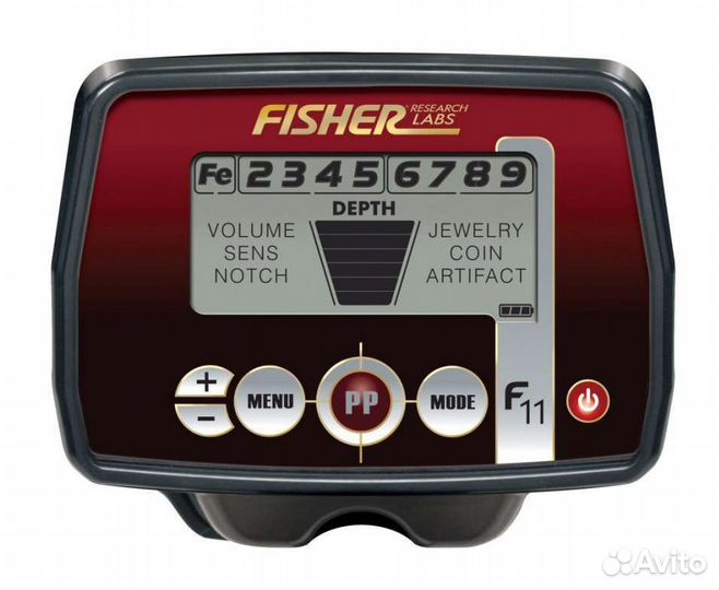 Металлоискатель Fisher F11 с катушкой DD