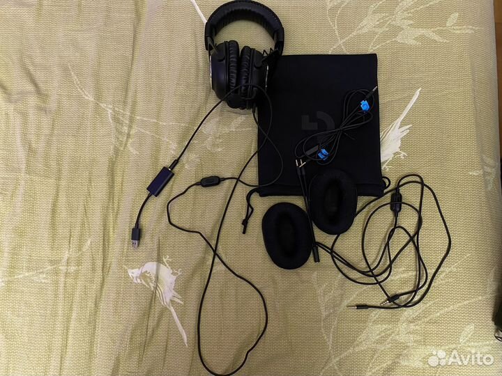 Игровые наушники logitech g pro x