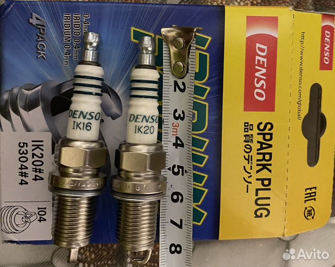 Свечи зажигания иридиевые Denso Japan