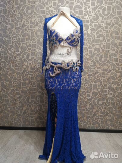 Дизайнерский костюм для вост.танцев (bellydance)