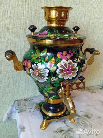 Самовар электрический расписной